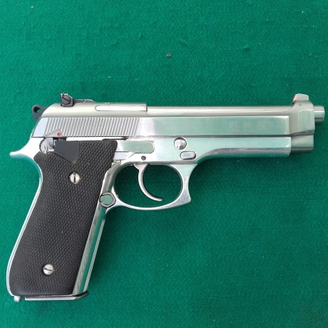 Vendo pistola Taurus mod. 99 AFS en acero inox. en excelente estado, con disparador afinado por armero 00