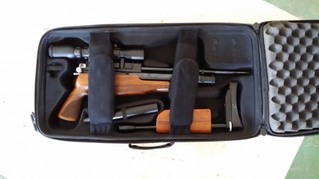 Pues eso que pongo a la venta mi Air Arms del 5.5 modelo TDR con su estuche maletin y el cargador de 10 00