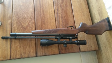 Vendo Bsa Buccaneer del calibre 5,5 comprada las pasadas navidades en armería. Como nueva por su poco 00