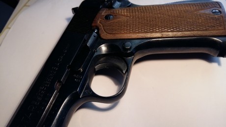 Vendo Pistola Star modelo A de 9mm largo inutilizada por fresado en recamara logo de Aviacion muy bien 00
