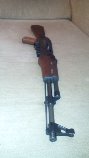 Se vende carabina semiautomatica ak 47 del 22 magnum de la marca adler jager el modelo es   AP 80 magnum 01