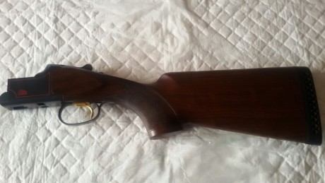 Browning GTI Plus.
Cañón de 76 cm.
Choques fijos.
Juego de gatillos.
Escopeta prácticamente nueva, sin 00