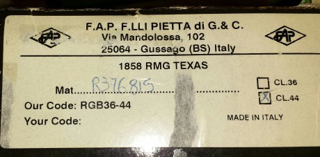 Vendo reminton de pieta sin estrenar  225 €  
Esta en gerona   :band: 50