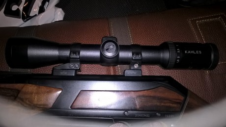 Visor kahles helia csx 1,5-6x42 reticula iluminada circle dot, en impecable estado, como de estreno. El 02