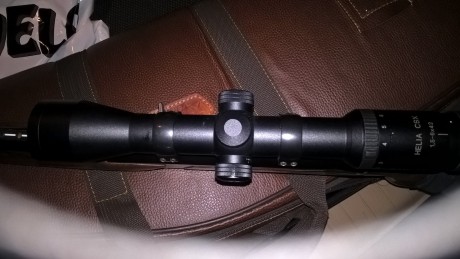 Visor kahles helia csx 1,5-6x42 reticula iluminada circle dot, en impecable estado, como de estreno. El 01