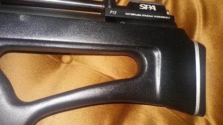 Voy a poner en venta mi Spa P12 en 5,5  un auténtico  bisturí  con los Jsb Yumbo Rs esta  a 24 j pintada 40