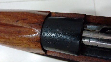 VENDIDO. GRACIAS A TODOS

Hola. Vendo mi Mauser Coruña modelo 1943 fabricado en 1950. Muy buen estado, 01