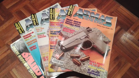 Vendo los siguientes números de las revistas "ARMAS" y "ARMAS Y MUNICIONES".

  ARMAS 01