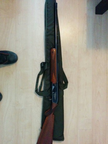 Vendo Browning Double auto, cañon de 66cm con choke fijo de 3*.En bastante buen estado.El pasamanos tenia 00