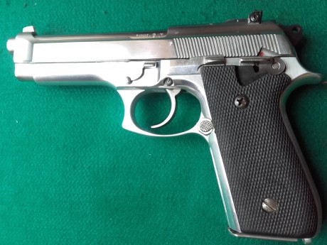 Vendo pistola Taurus mod. 99 AFS en acero inox. en excelente estado, con disparador afinado por armero 70