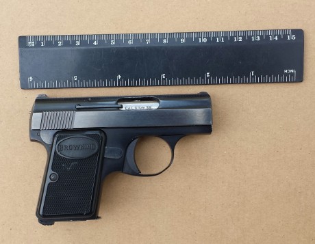 La Browning Baby es una de las mejores  pistolas  pequeñas y fiables jamás fabricadas en calibre 6,35 01