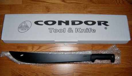  Machete completamente nuevo, sin uso , de la firma Cóndor, Modelo El Salvador, con hoja enteriza de acero 00