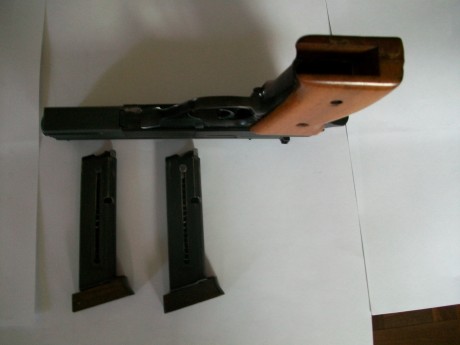 En Madrid se vende pistola Astra TS-22, calibre 22 L.R., perfecto estado de funcionamiento, dos cargadores. 01