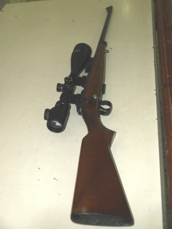Buenos días, pongo en venta carabina Brno nro. 2 . Bien conservada y tirando como suelen tirar estas carabinas. 00