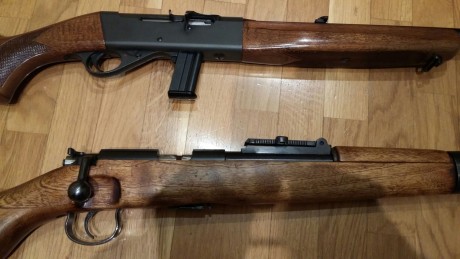 Hola:
La Norinco 150€ y la Anchütz 250€, envio por cuenta del comprador. NorincoVENDIDA  y ahora Anchütz 12
