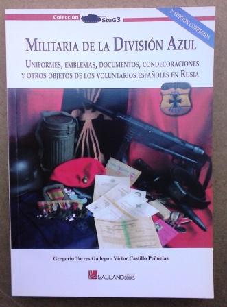 Hola compañeros pongo a la venta estos dos libros.El precio es sin portes
Militaría de la división azul 00