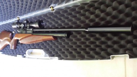 mi vecino me pide que le ponga a la venta la siguiente carabina se trata de una Bsa Scorpion SE calibre 10