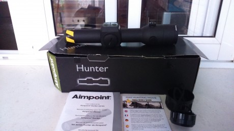 ]Hola a todos: 
Vendo un punto rojo Aimpoint H30L 2 MOA tubo de 30 NUEVO sin estrenar, a precio de segunda 01