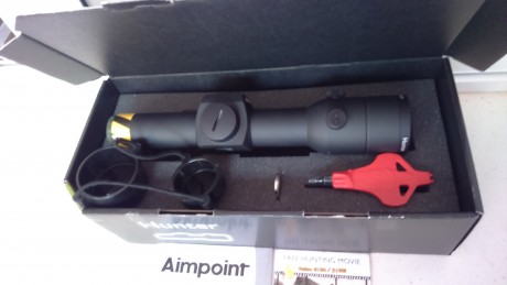 ]Hola a todos: 
Vendo un punto rojo Aimpoint H30L 2 MOA tubo de 30 NUEVO sin estrenar, a precio de segunda 00
