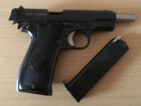 Vendo pistola Star Super S del 9 corto, en muy buen estado y con pocos disparos. 70€ 10
