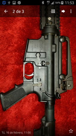 Hola, pues eso que vendo este Sabre de 16". Tal como lo veis en la foto, más culata original, que 01