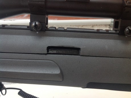 RIFLE :
Con Cañon Esprinfield calibre 30-06
Cierre K 98
Culata de Polimero ATI  USA con almohadilla especial 00