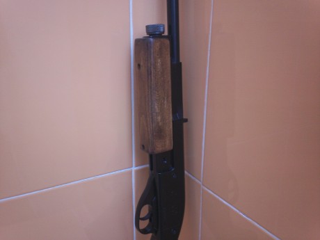 vendo carabina Gamo G1200  recien restaurada, juntas nuevas, engrase interior metal pintado, maderas barnizadas 11