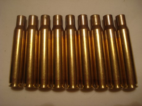 Vendo vainas Geco del .30-06 con un solo tiro, tratamiento térmico en cuello y pasadas por Tumbler, pistón 00