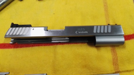 Buenas, un compañero me ha pedido que ponga a la venta su HPS con armazón STI 2011 cromada y de 9mm.

La 100