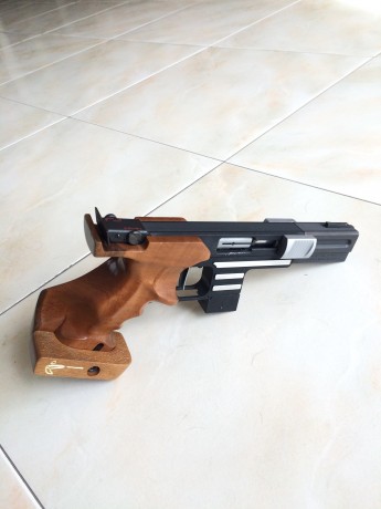 Hola a todos:
Se vende esta pistola Pardini HP del calibre 32  WC. Perfecta para Fuego Central. La compré 52
