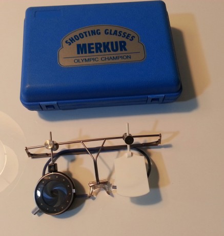 Vendo gafas de Tiro MERKUR OLIMPIC CHAMPION. Como nuevas, apenas usadas 3 o 4 veces. Incluye tapaojos 00