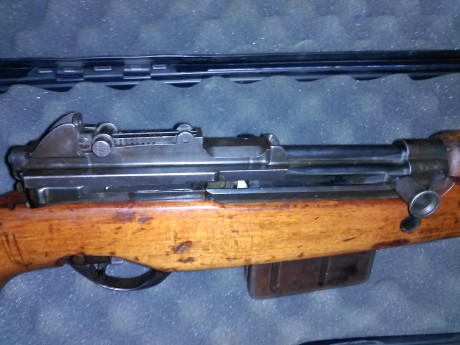 Se vende fusil FN SAFN 49 semiautomático.
Es de los fabricados para el ejército Egipcio.
Su estado es 00