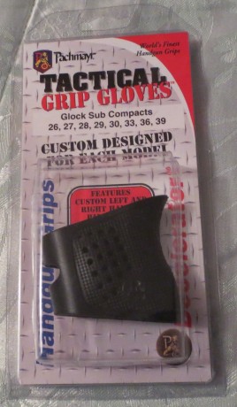 Vendo grip táctico Pachmayr para Glock 26, 27, 28, 29, 30, 33, 36 ó 39 que he recibido por error, ya que 00