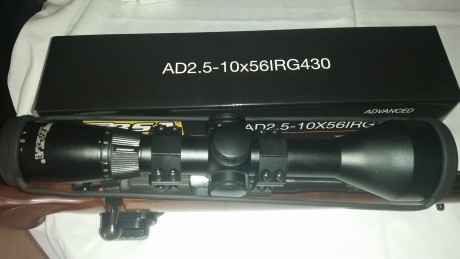 Buenas
Vendo este visor por falta de uso.
Esta montado en una cz452 y de momento solo ha disparado unos 02