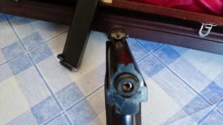 vendo pistola le francais mod. armee año 1928 nueva inutilizada , rercamara soldada ,certificado de la 01