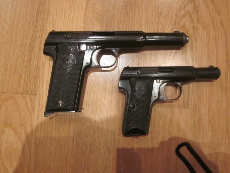 Vendo astra 400 y astra 300 inutilizadas por fresado de recamara y numeros de serie bajos, ambas del primer 00