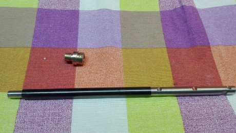 Se vende cañon lw de 5.5 para marauder pistol mecanizado y con adaptador especial para sujetar el cañon 01