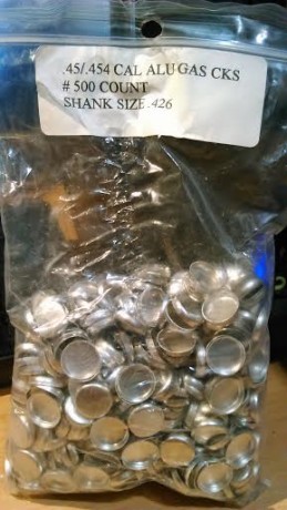Hola, por no usar, vendo gas checks de aluminio.

40 Euros envio incluido  (2500 piezas)  

Procedentes 00