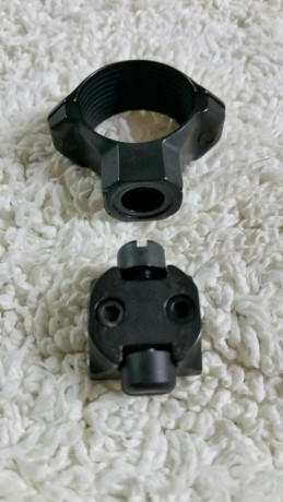 Hola, vendo bases y anillas Leupold (anillas de 26) son de un Santa Barbara, con lo cual sirven para Mauser, 01