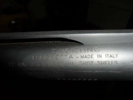 , beretta urika , en muy buen estado con sus polichoques, maletin, cañon sporting, no esta muy usada pues 00