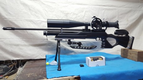 Vendo Weihrauch HW 100 preparada para FT a 16 julios con los siguientes mejoras:
-Cañón macizo nuevo de 02