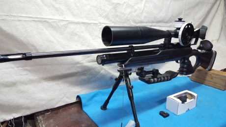 Vendo Weihrauch HW 100 preparada para FT a 16 julios con los siguientes mejoras:
-Cañón macizo nuevo de 01