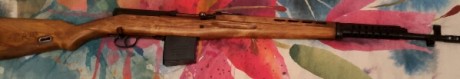 Buenas a todos
pongo en venta este magnifico fusil. Maderas restauradas en perfecto estado. Metales en 02