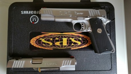 Vendo SPS Falcon en cal 9 y 45. El arma esta guiada en F, se encuentra en Vigo para probar sin ningun 02