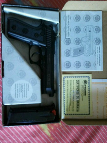 Un compañero me pide que le anuncie su pistola
Se trata de una taurus pt99 de 9mm
Para tratar lo que sea 00