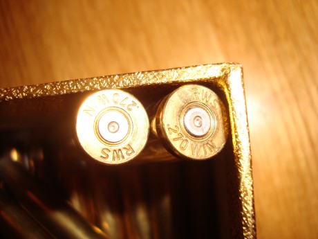 Muy buenas compañeros.

Cambio vainas del calibre 270 Win.
Solo tienen un disparo, son perfectas para 00