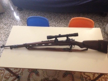 Hace poco adquirí un mauser Coruña en el foro y traía unas bases puestas, sobre estas coloque el otro 10