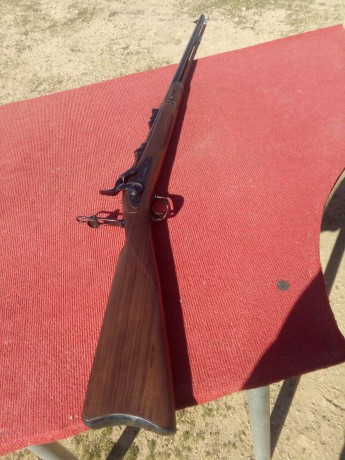 Hola , un compañero del club que no se adapta a esta modalidad, pone a la venta un fusil marca Pedersolli, 02