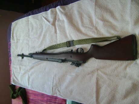 seguimos limpiando armeros,por no usar vendo M1A  M-14  muy buen estado y muy preciso
 calibre 243 w
 01