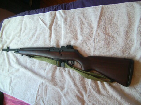seguimos limpiando armeros,por no usar vendo M1A  M-14  muy buen estado y muy preciso
 calibre 243 w
 12